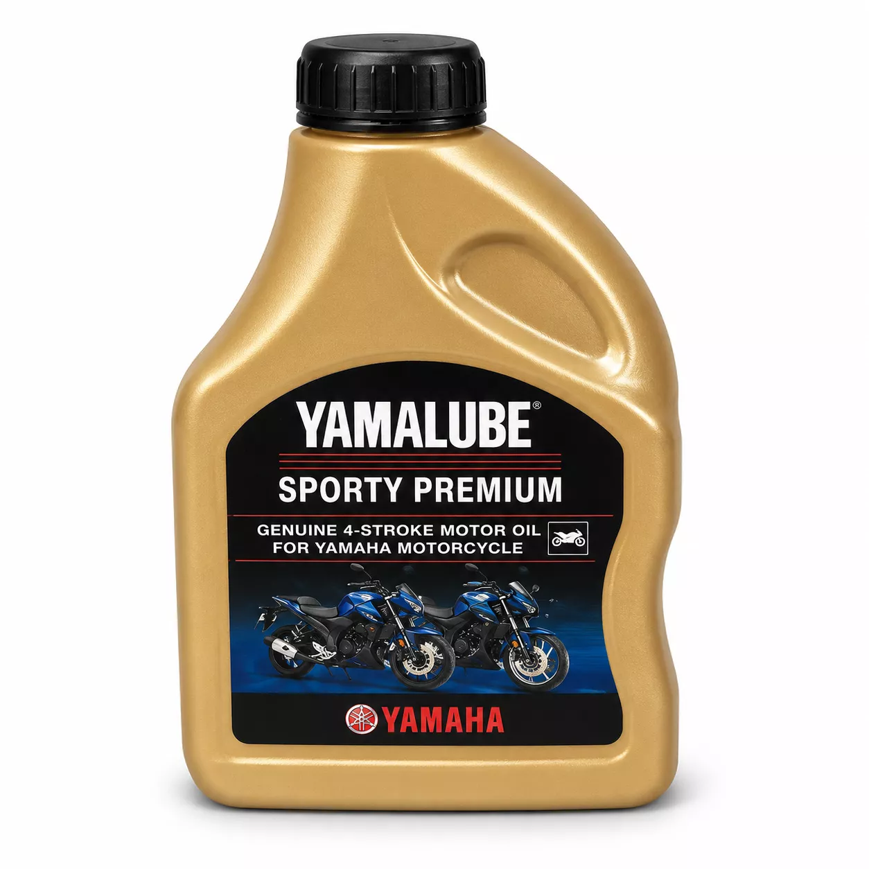 Yamalube 4T 10W-40 Synthetic Technology Engine Oil for Yamaha FZS FI Deluxe - 800ml