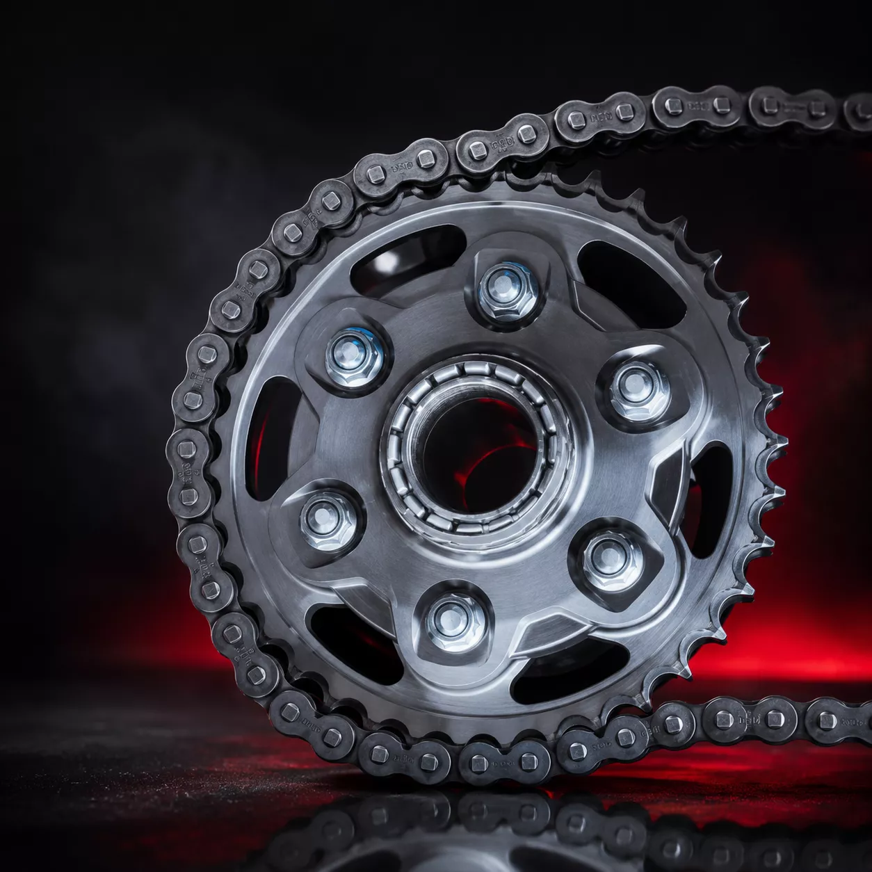 ROLON Chain Sprocket Kit for Yamaha FZ V3 and FZ V2 Rear Disc FI
