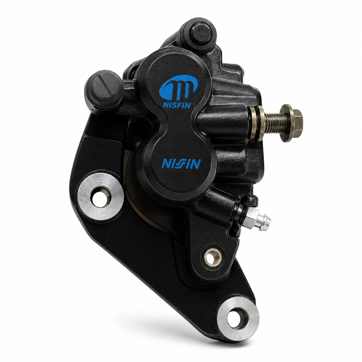 MUKUT Front Brake Disc Caliper for Yamaha FZ, Fazer, Gladiator and R15 V3 - Black