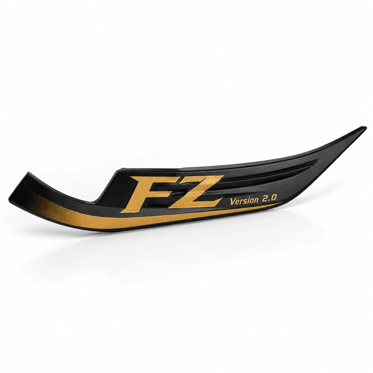 OES Graphics Sticker Set for Yamaha FZ V2 - Gold Sticker for Black Bike